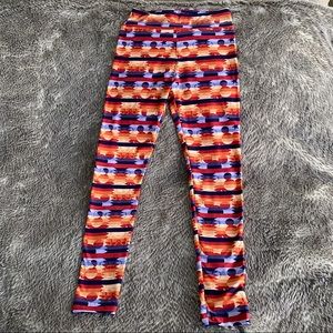 LulaRoe Disney Mickey and Minnie OS long leggings